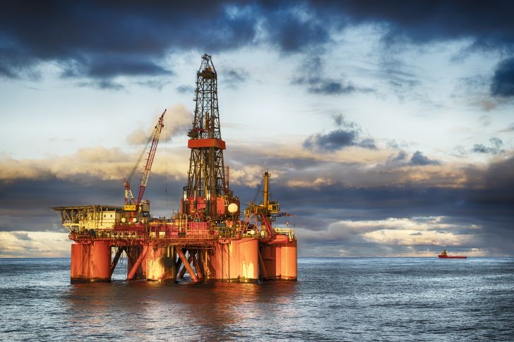 An offshore drilling platform