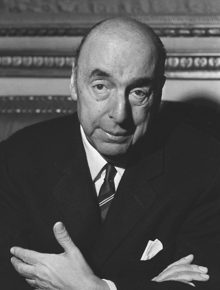 portrait of Pablo Neruda