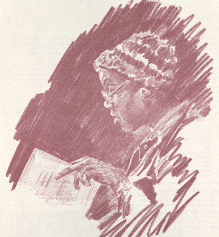 sketch of Gwendolyn Brooks