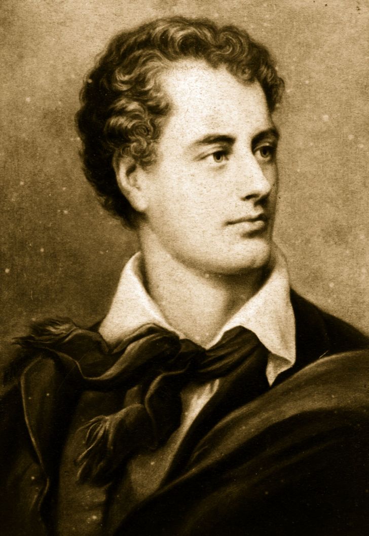 portrait of Lord Byron