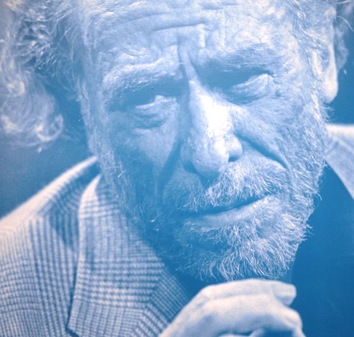 portrait of Charles Bukowski