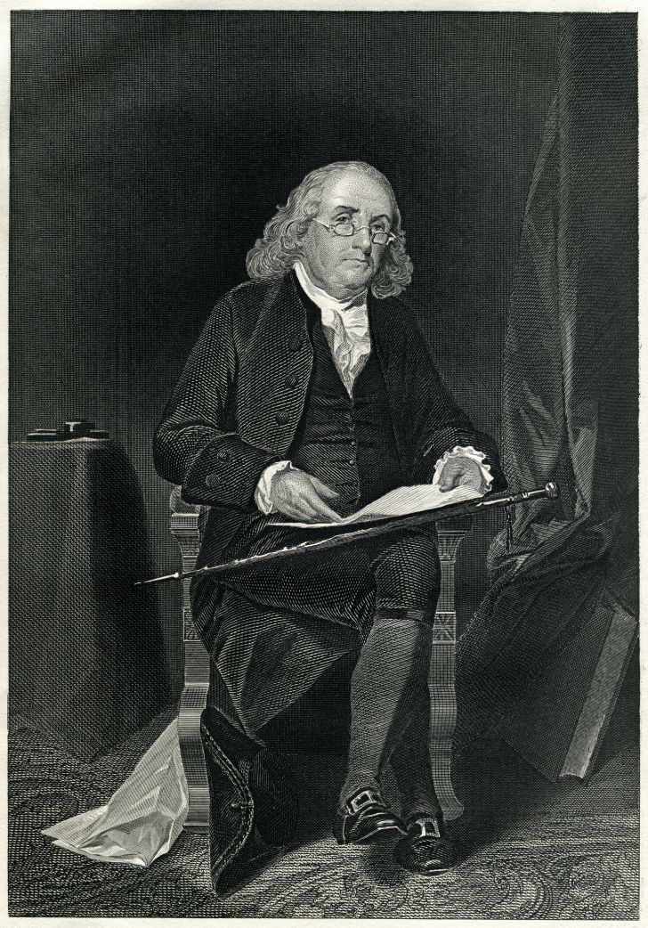 Portrait of Benjamin Franklin