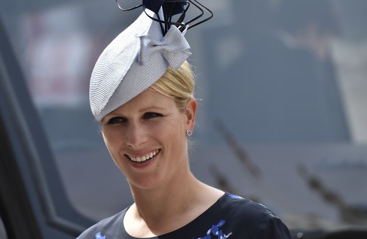 Zara Tindall arrives for a reception at the Guildhall