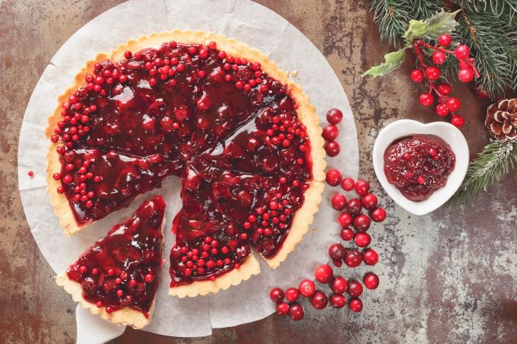 Cranberry pie.