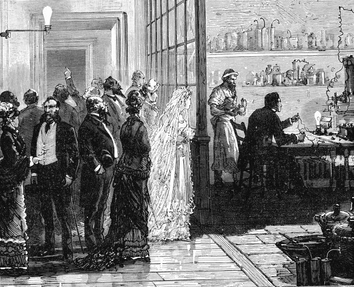 An illustration of Thomas Edison. An illustration of Thomas Edison.