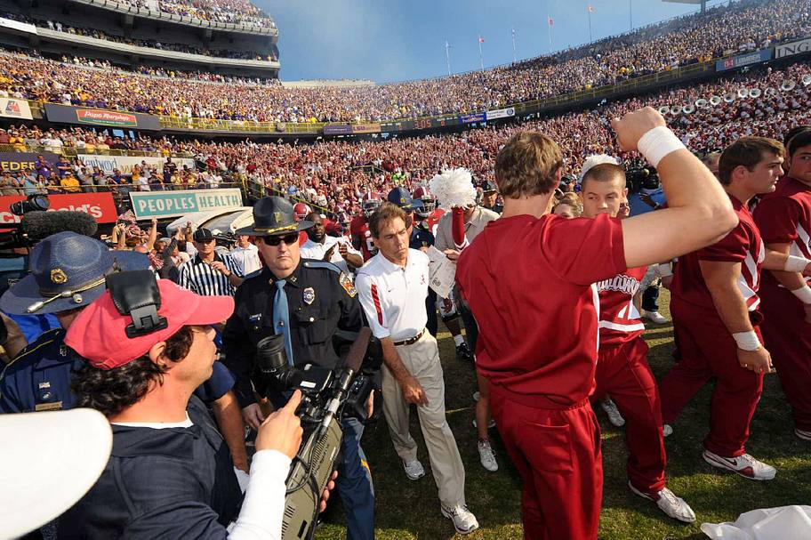 Nick Saban returns to LSU
