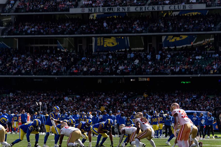 Rams-49ers at Melbourne Cricket Ground