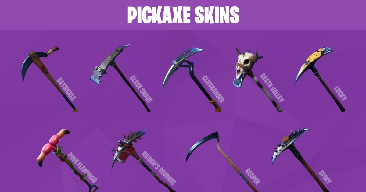 What is the rarest pickaxe in Fortnite?