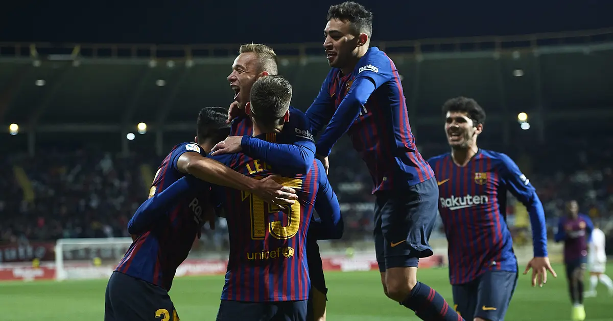 Hasil Copa del Rey: Leonesa Vs Barcelona 0-1, Lenglet Penentu