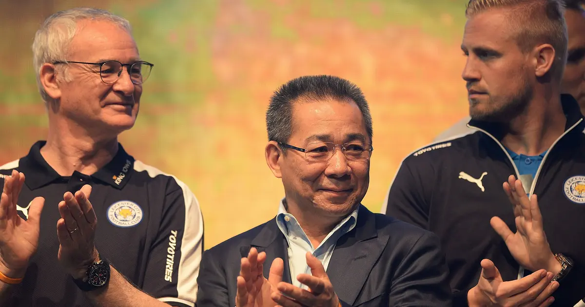 Vichai Tewas, Presiden Sepak Bola Thailand Berikan Penghormatan