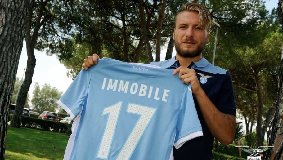 Seconda Maglia Lazio CIRO IMMOBILE Seconda Maglia Lazio CIRO IMMOBILE