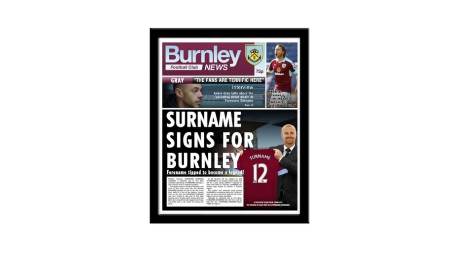 the next best thing if you never actually get to sign for your favourite club a personalised novelty newspaper where fans can have their dream move - Best Things To Get For Christmas the next best thing if you never actually get to sign for your favourite club a personalised novelty newspaper where fans can have their dream move - Best Things To Get For Christmas