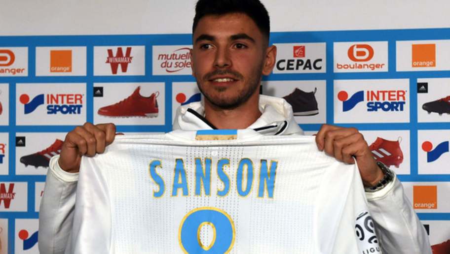 Maillot Domicile Olympique de Marseille Morgan SANSON Maillot Domicile Olympique de Marseille Morgan SANSON