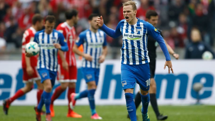 Image result for hertha bayern 2-2 Duda