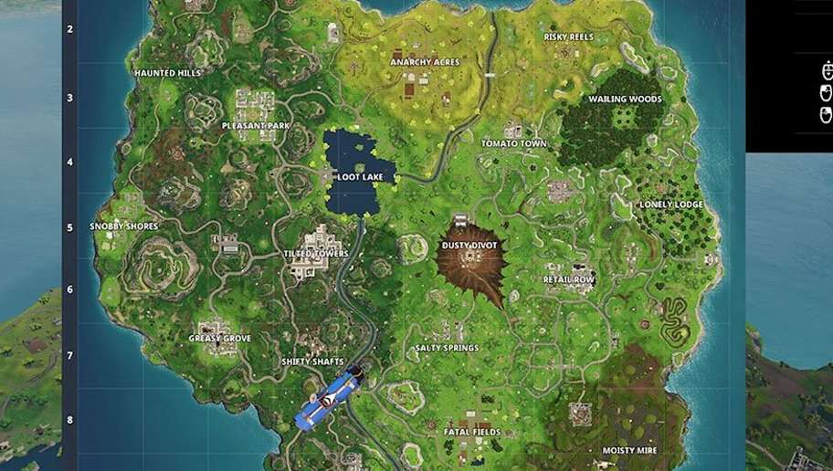 dusty divot w Replaces in Depot Dusty Dusty Season Fortnite 4 Divot
