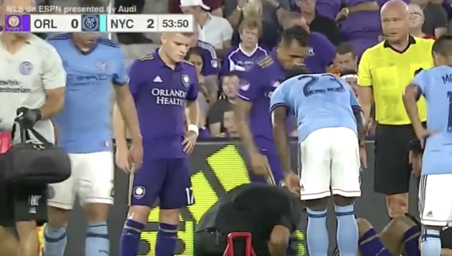 VIDEO: Field Mic Catches Fans Yelling NSFW Taunts During Injury Stoppage at MLS Game