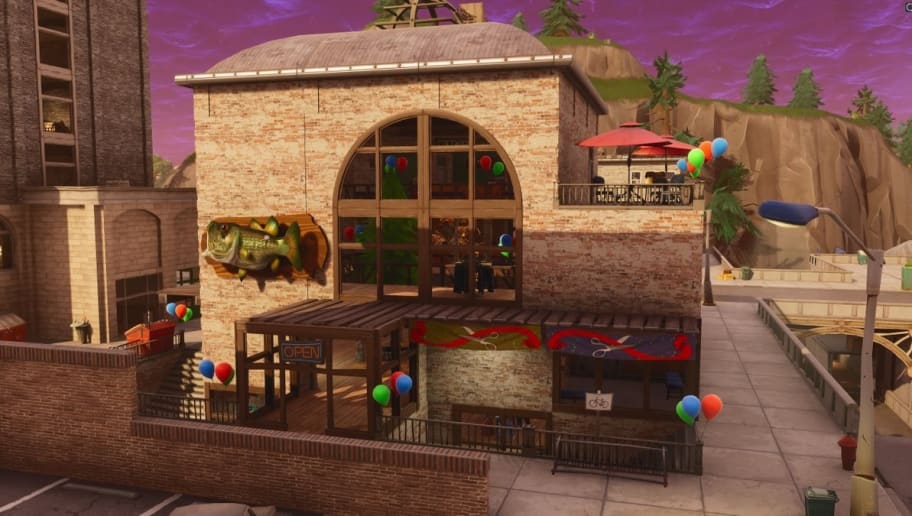 06 09 2018 06 27 pm tilted towers was rebuilt in fortnite patch 5 40 which was released thursday the new building took almost two seasons to be rebuilt - fortnite tilted towers building names