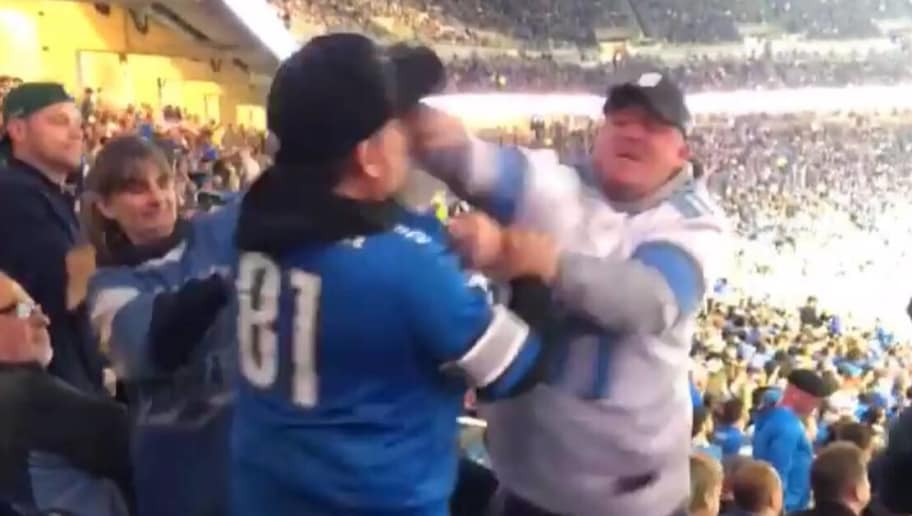 Image result for lions fans fight