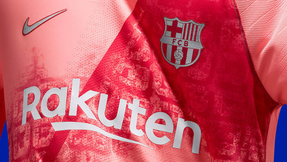 Barcelona Launch Vivid Two-Tone Pink 2018/19 Third Kit ...