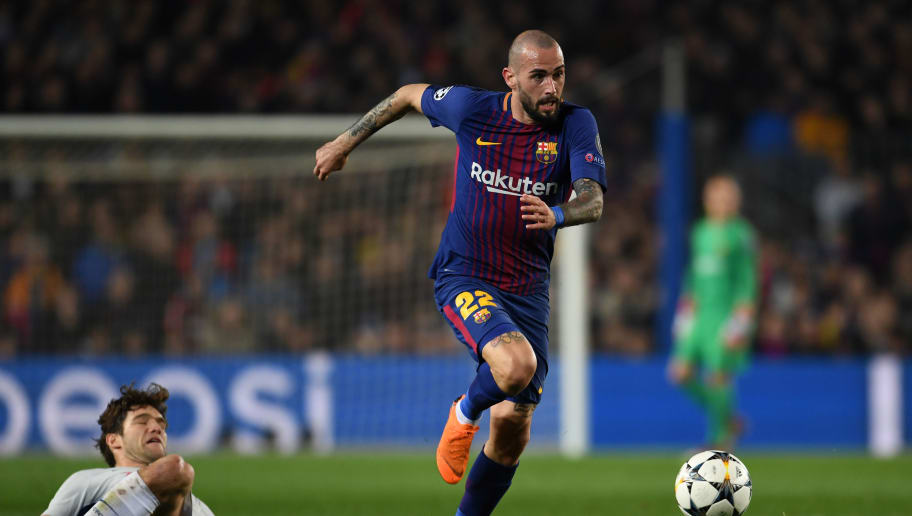 巴萨后卫阿莱士比达尔正式加盟塞维利亚