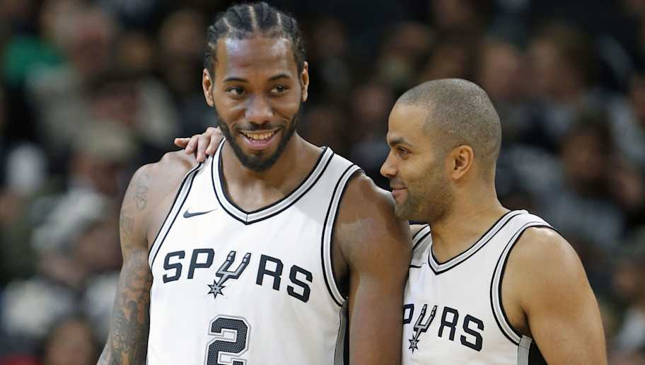 tony parker kawhi leonard