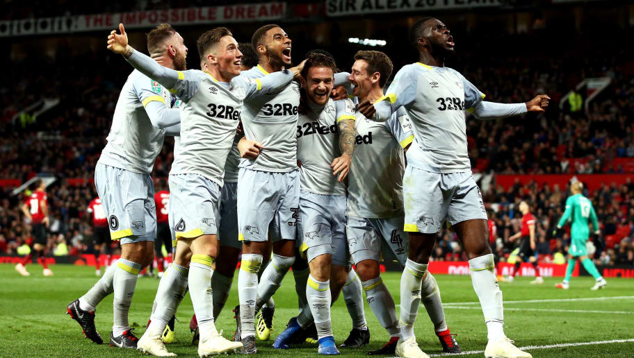 Twitter Reacts as Derby Knock Out Hapless Man Utd in ...