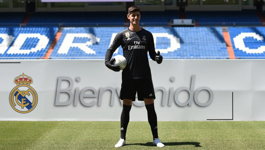 Image result for Real Madrid's Thibaut Courtois