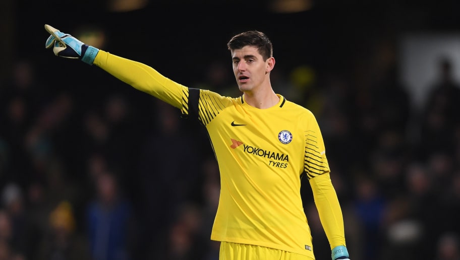 Image result wey dey for Chelsea keeper Courtois not interested in Liverpool switch