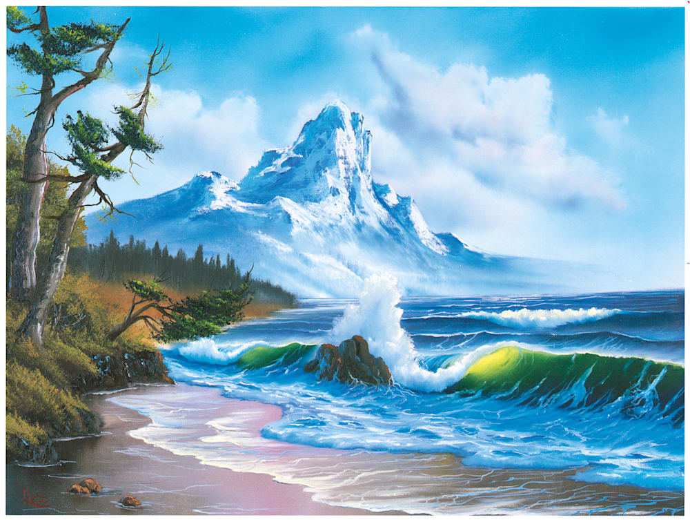 6 Peak Sneak Peek Paintings From The New Bob Ross Art Book