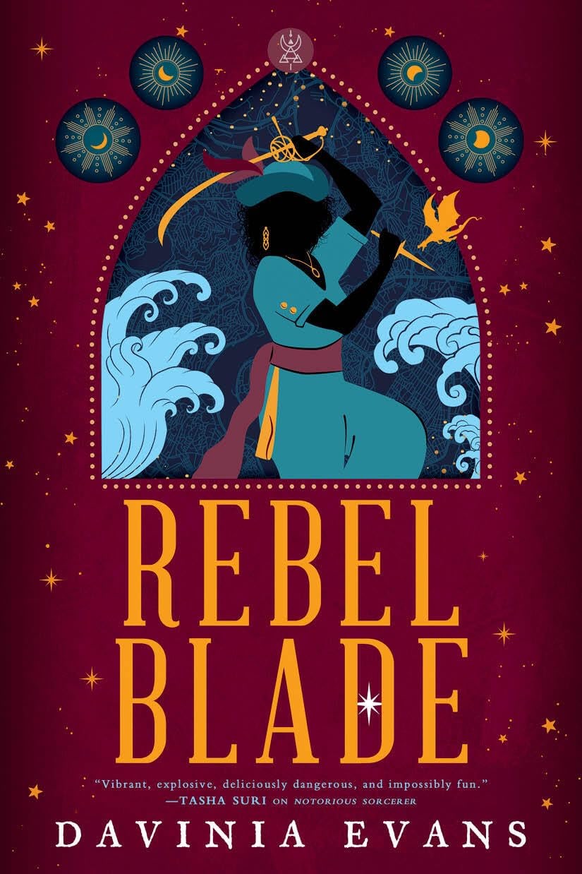 Rebel Blade by Davinia Evans (The Burnished City #3)