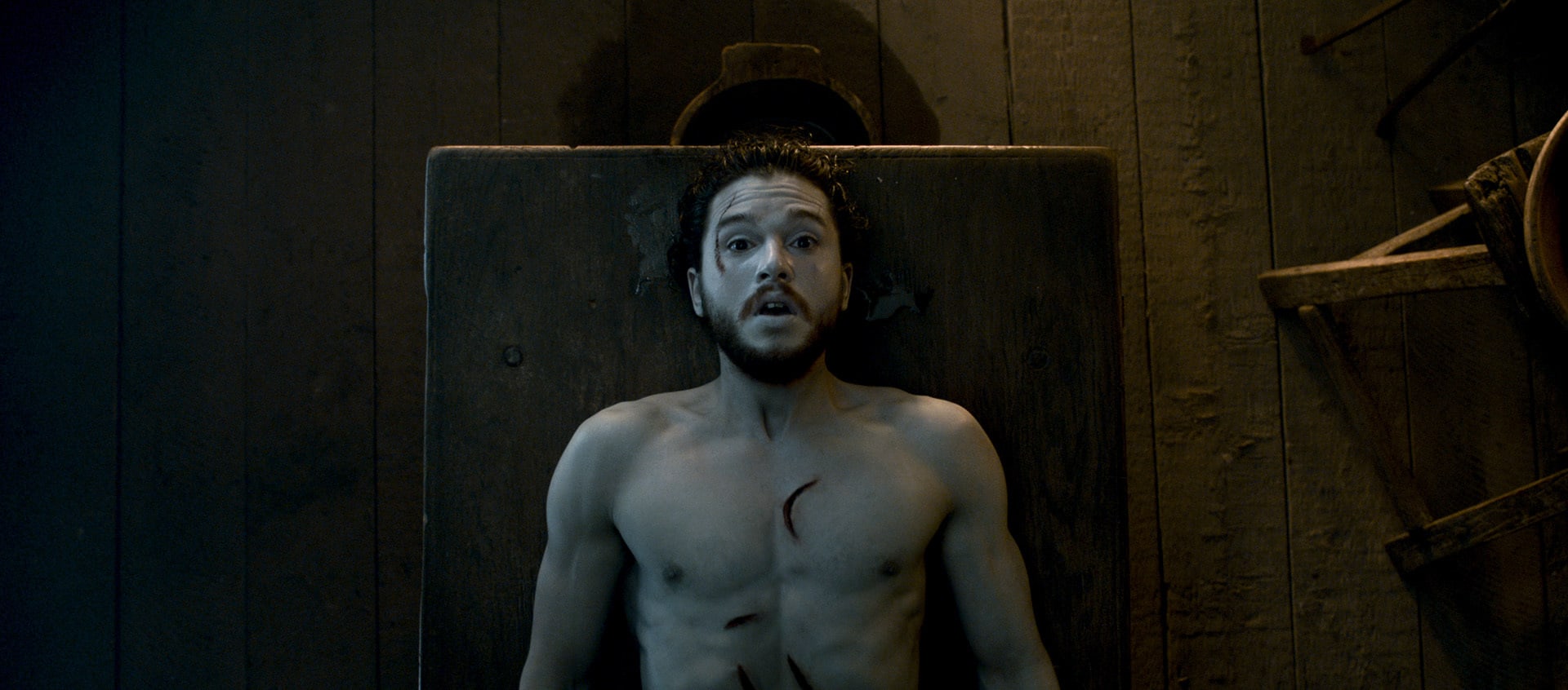 Kit Harington as Jon Snow in Game of Thrones season 6