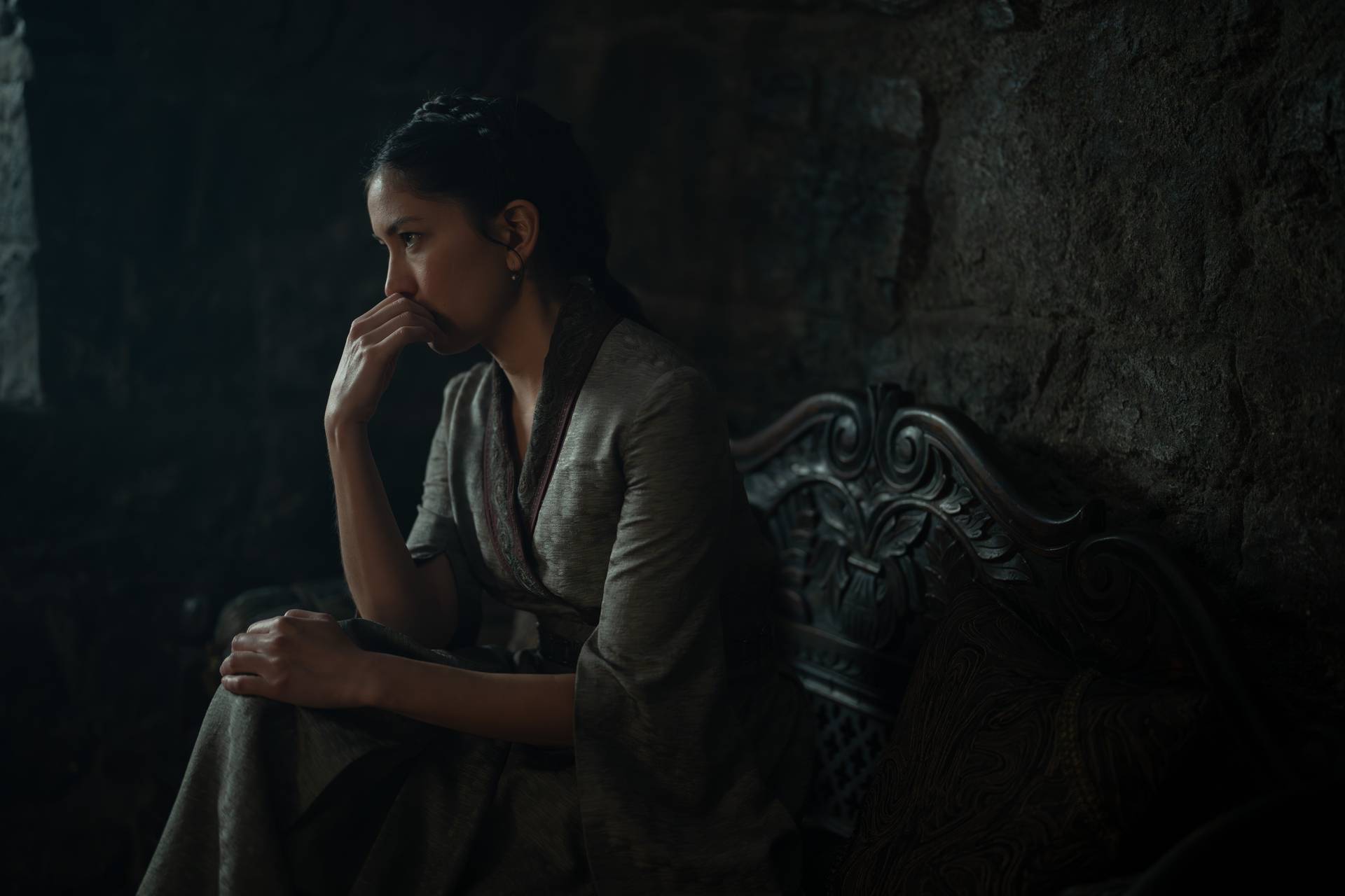 Sonoya Mizuno (Mysaria) in House of the Dragon season 3.