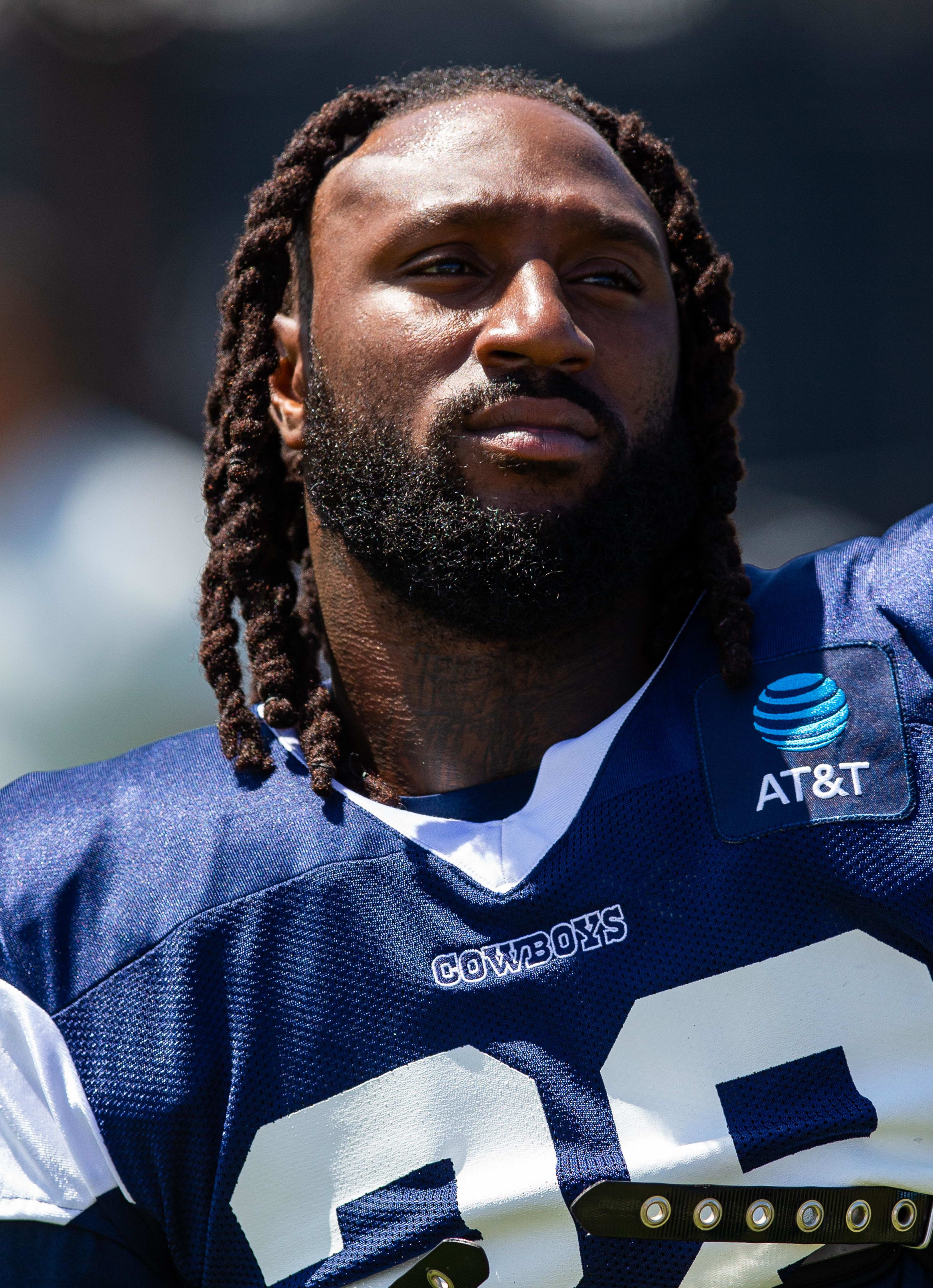 Dallas Cowboys safety Malik Hooker during training camp at Marriott Residence Inn-River Ridge playing fields. 