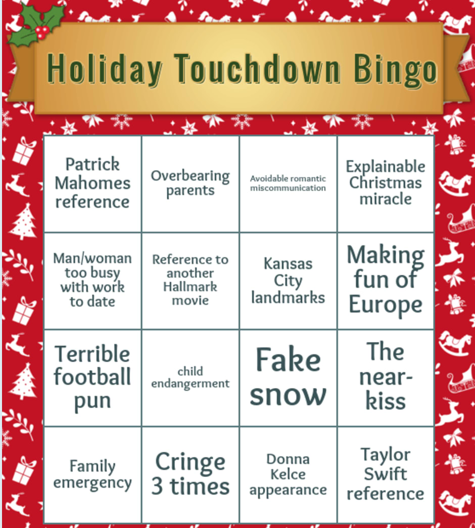 Holiday Touchdown Bingo