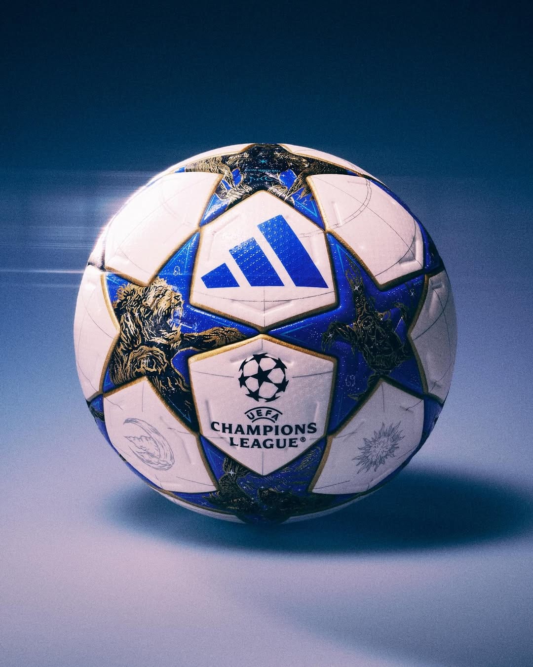 The 2025/26 Champions League men's ball.