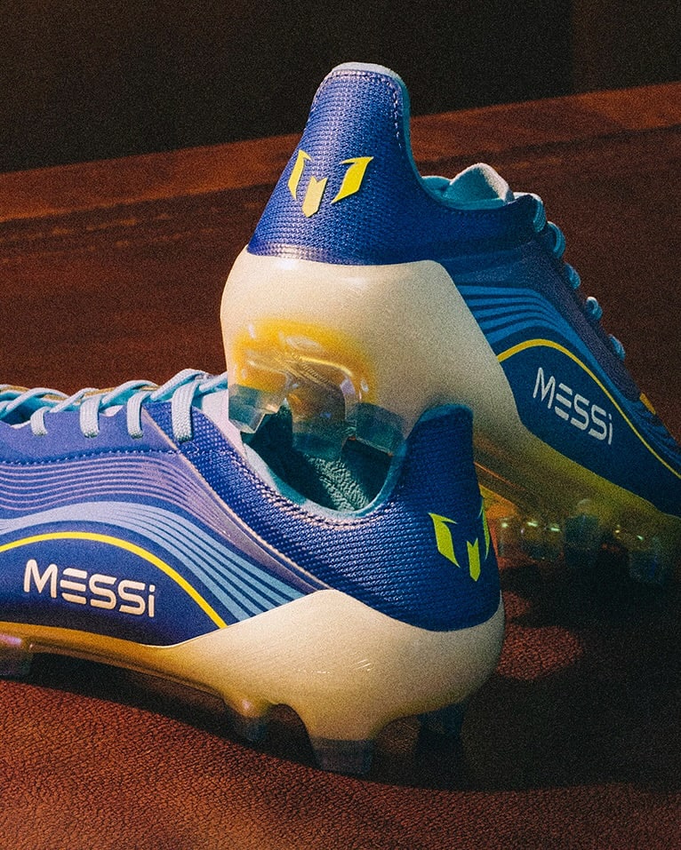 Messi's new F50 'Vis10n' boots are stunning.