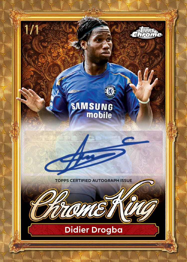 Didier Drogba has a new Topps card up for grabs.