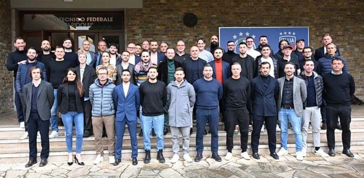 La classe del corso da direttore sportivo