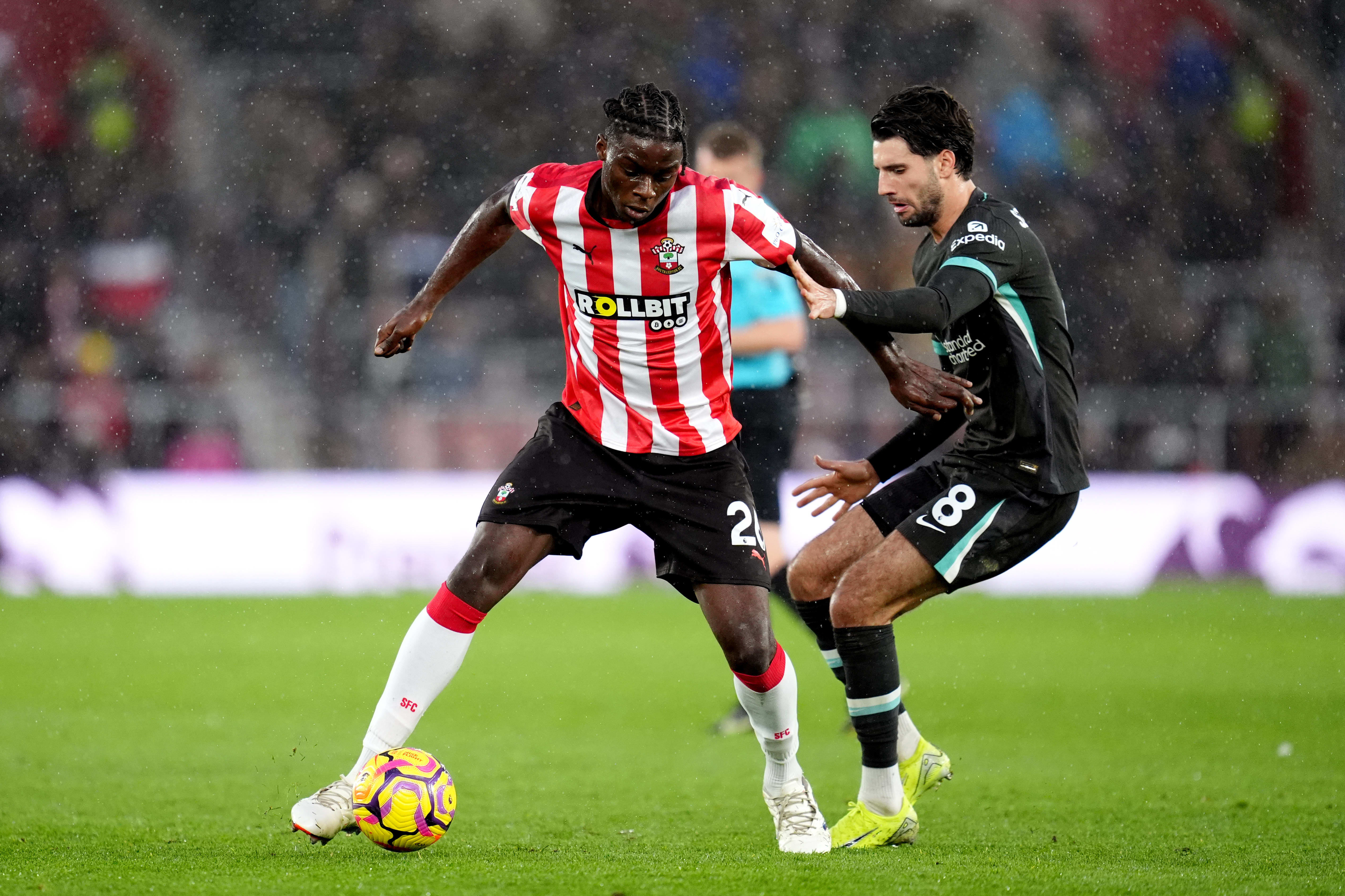 The Saints will also be without Chelsea loanee Lesley Ugochukwu.