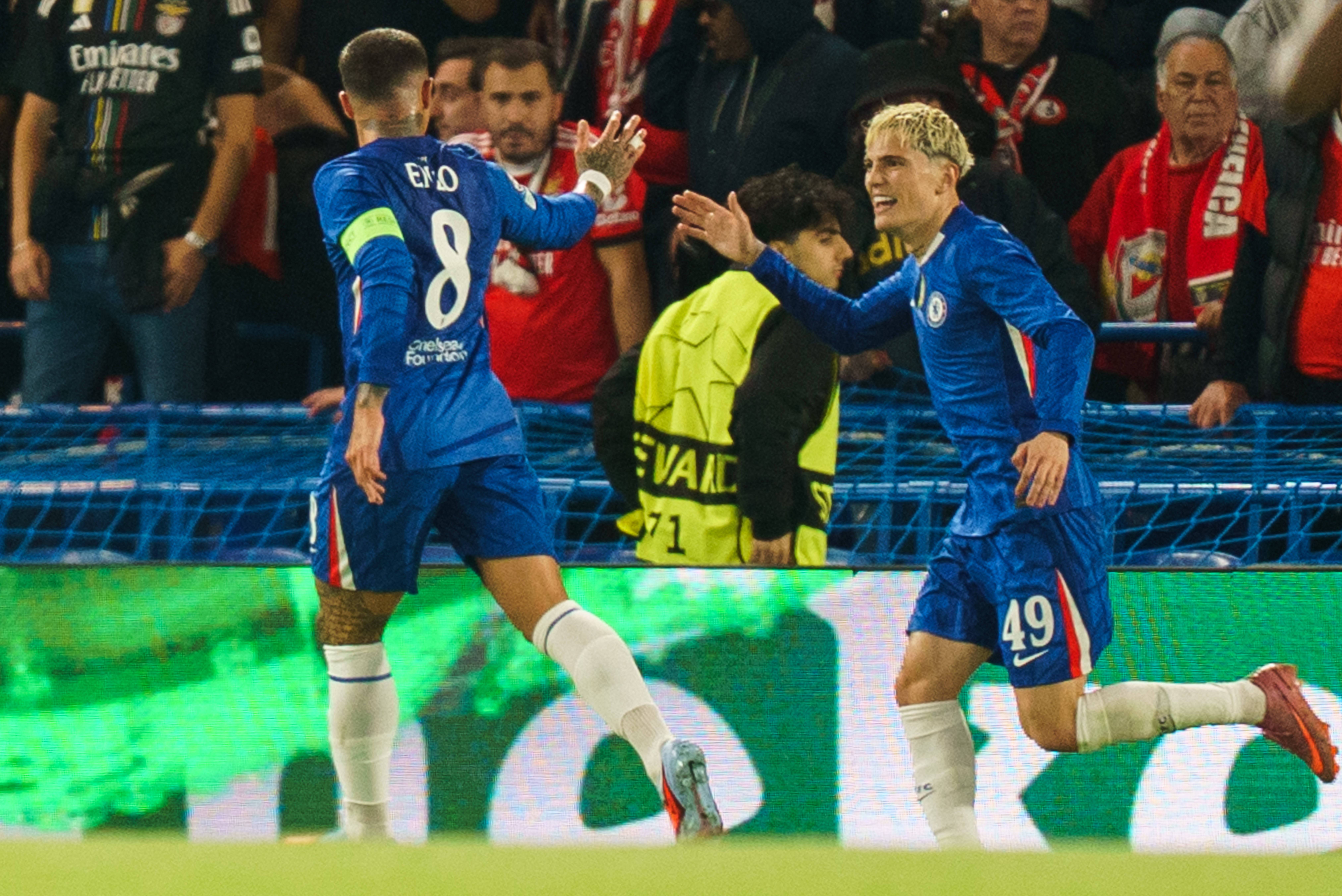 Enzo Fernandez, Alejandro Garnacho