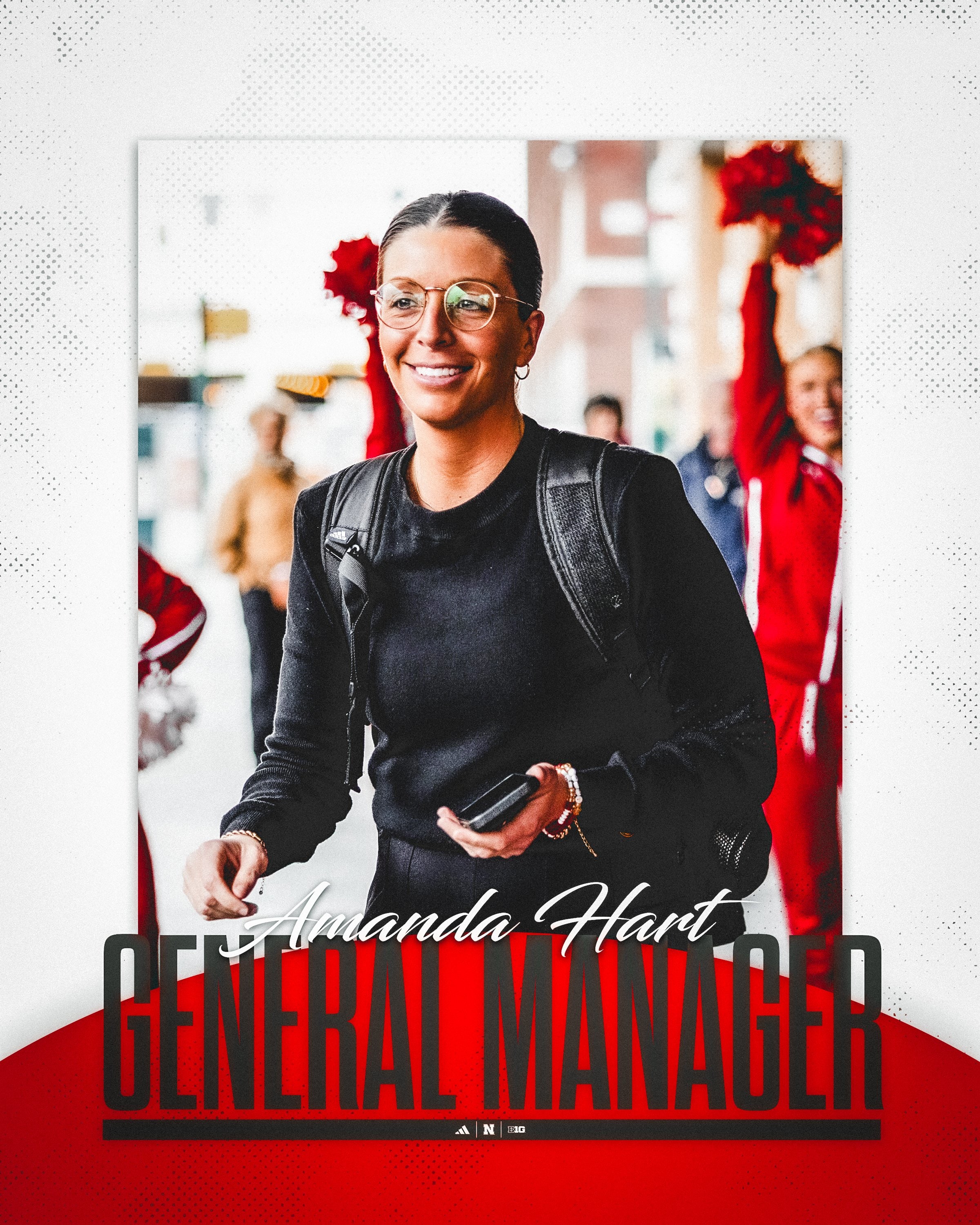 Nebraska general manager Amanda Hart.