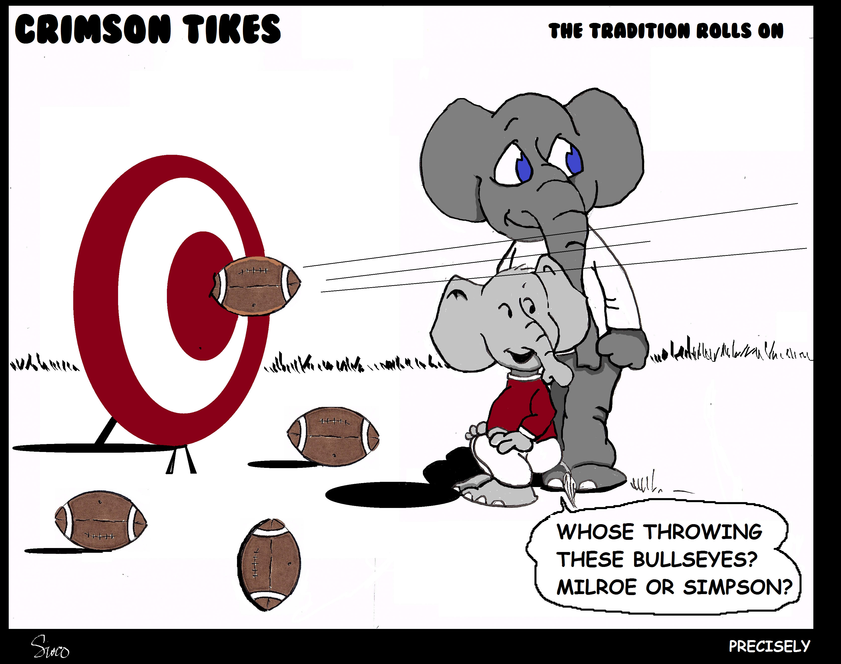 Crimson Tikes: Milroe or Simpson?