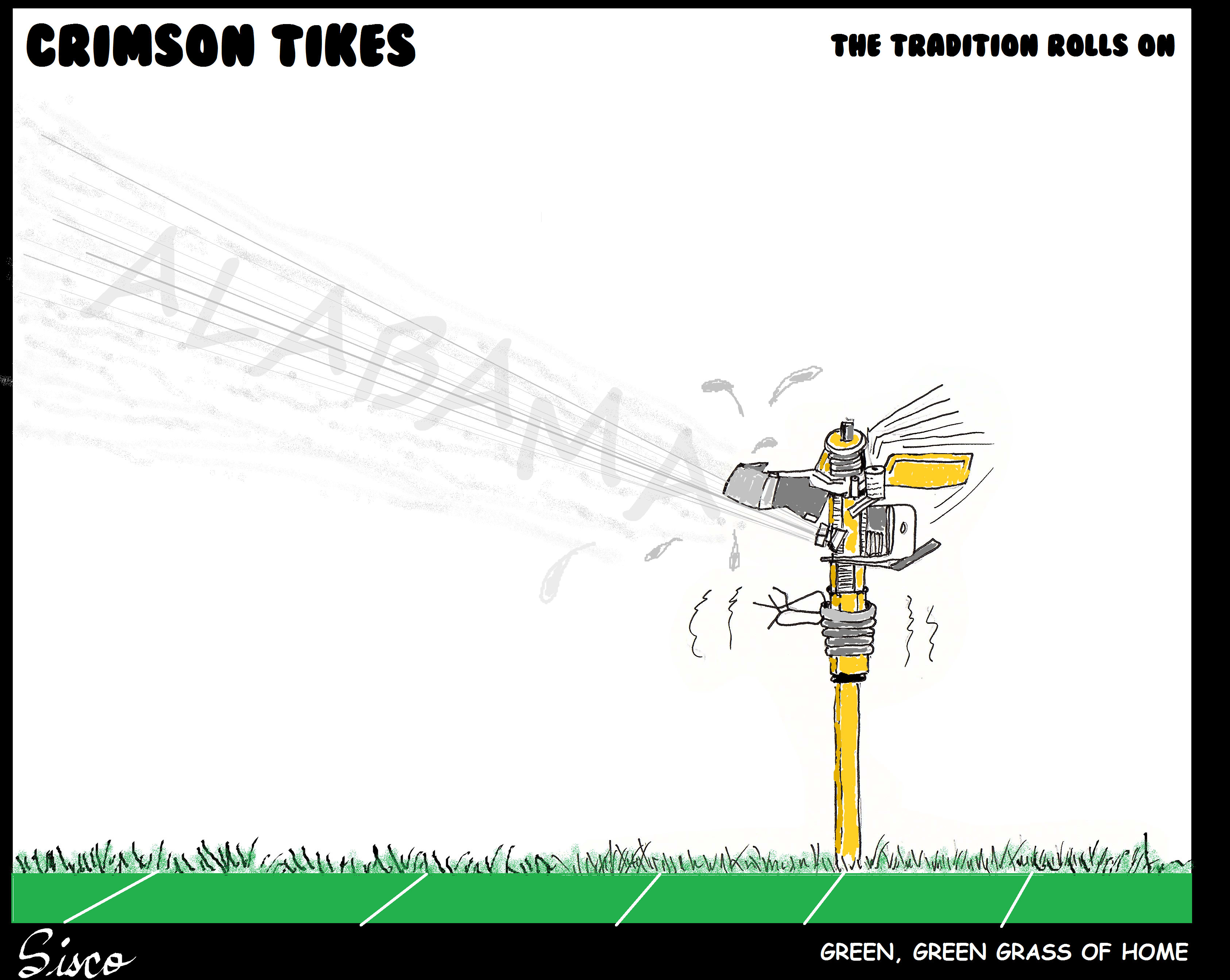 Crimson Tikes: Green, Green Grass of Home
