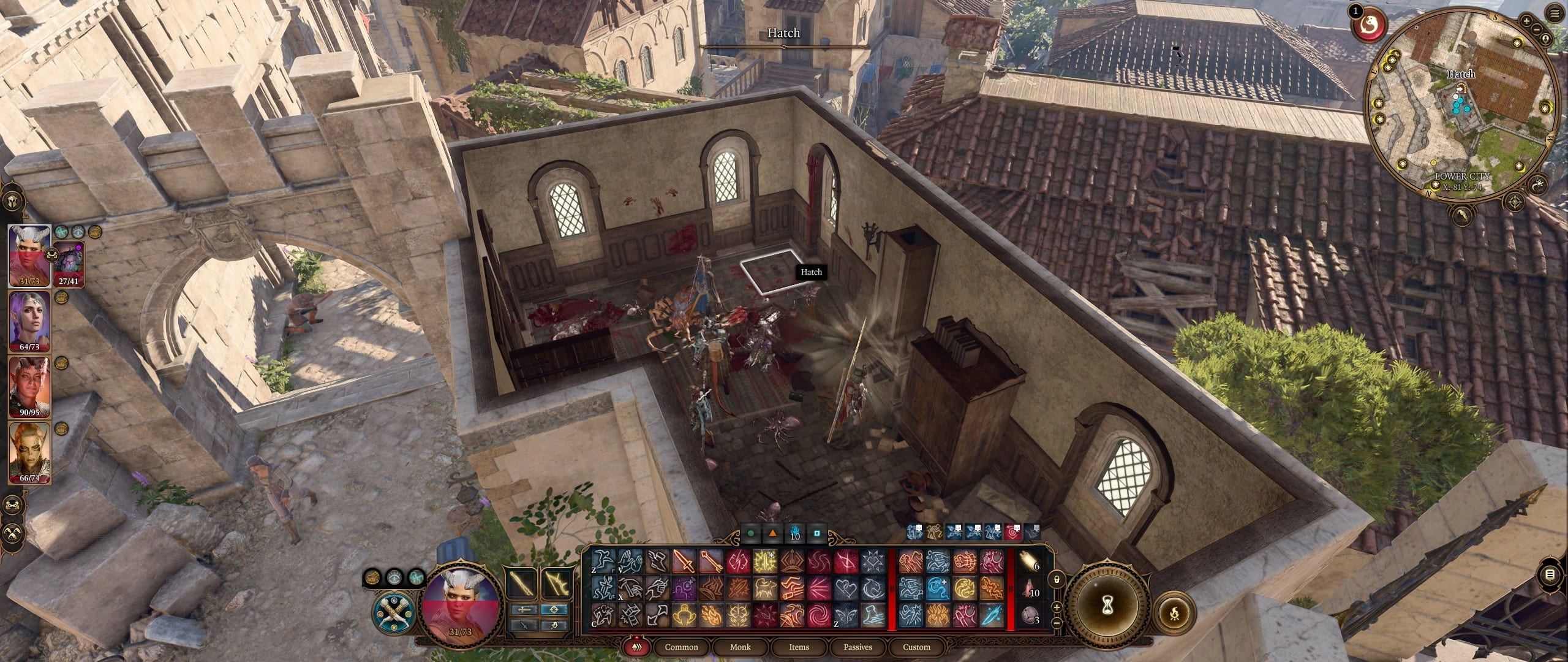 A small house with a cellar entrance in Baldur's Gate 3