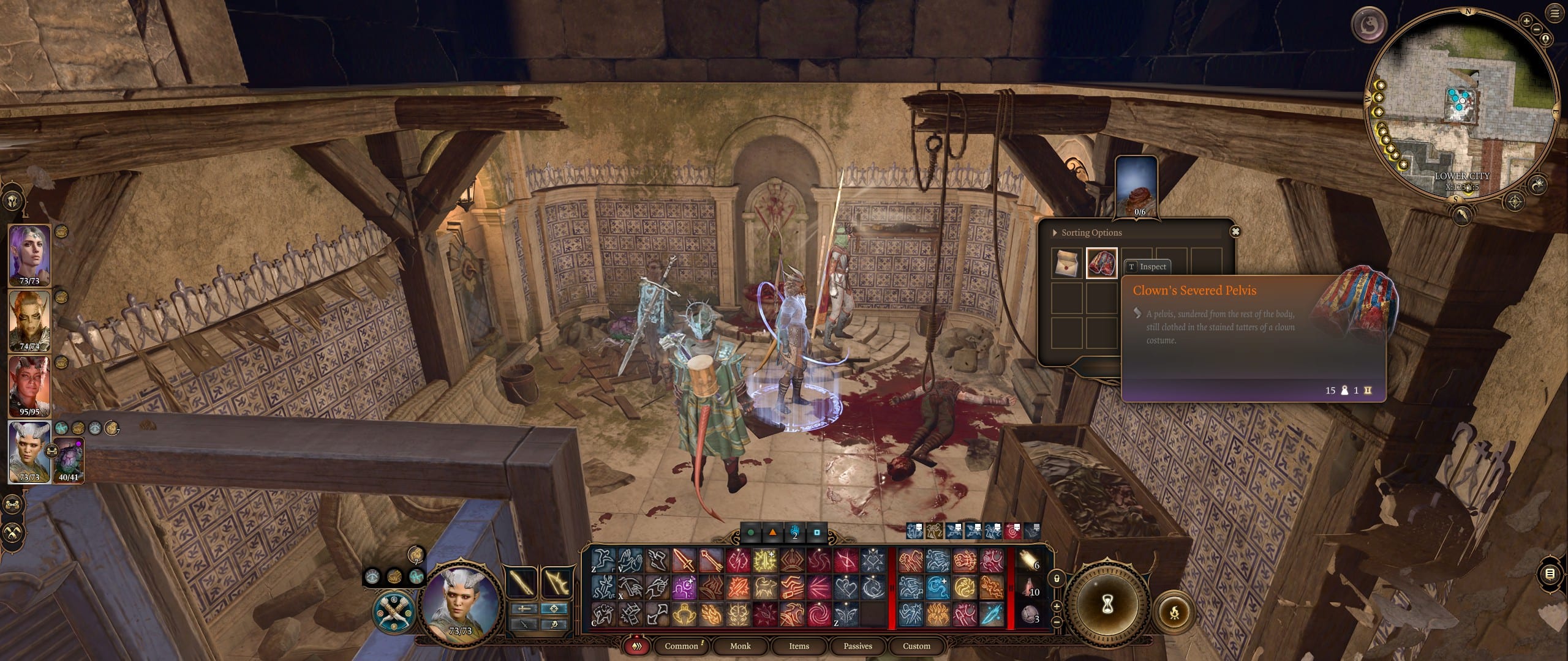 A small chapel containing Dribbles' pelvis in Baldur's Gate 3