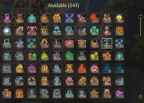 A list of the new spells added to Baldur's Gate 3 by the 5e Spells mod.