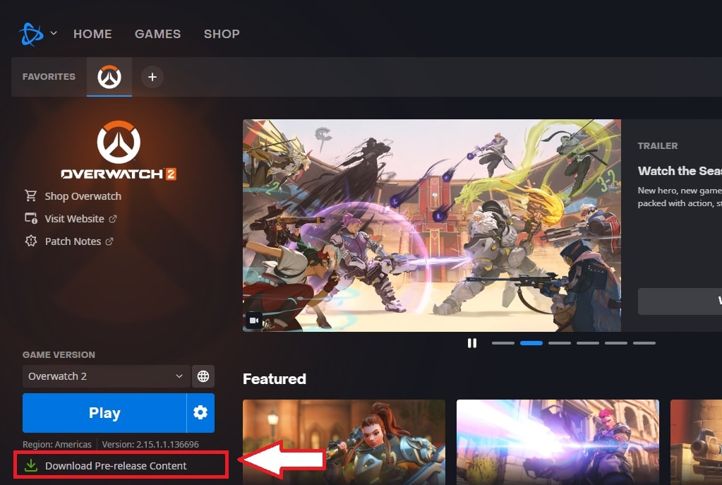 Overwatch 2 Season 16 Patch pré-baixar