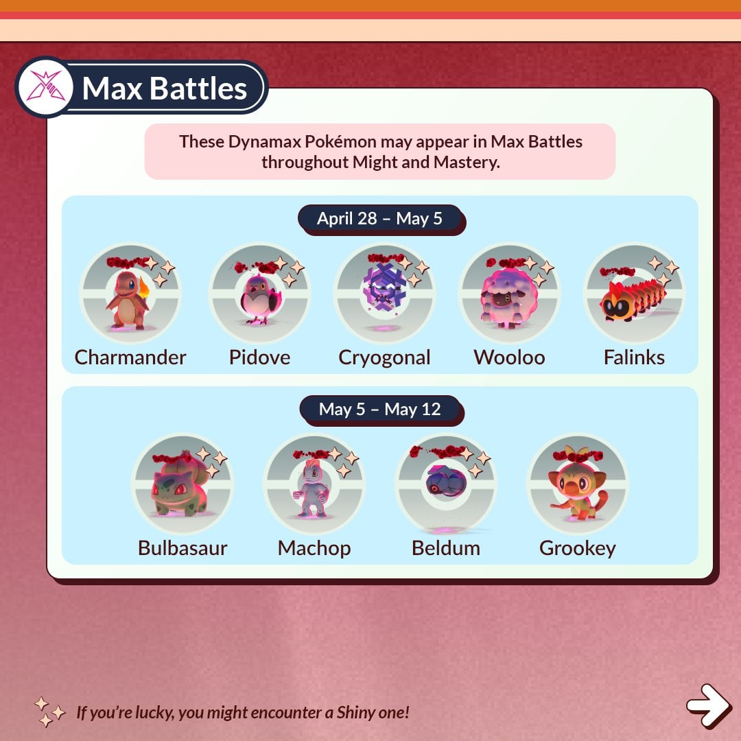 Dynamax Battles May 2025