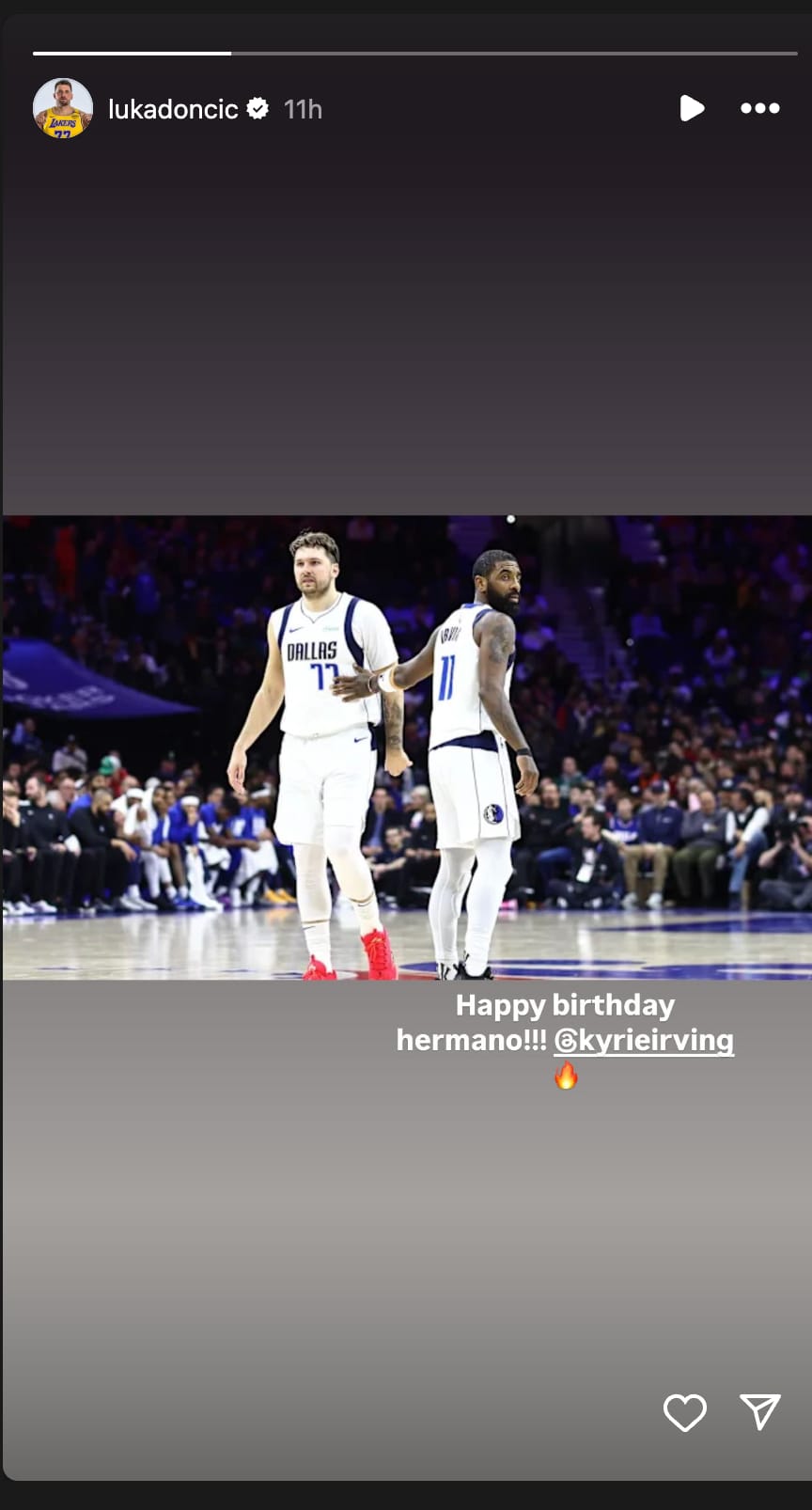 Luka IG Story
