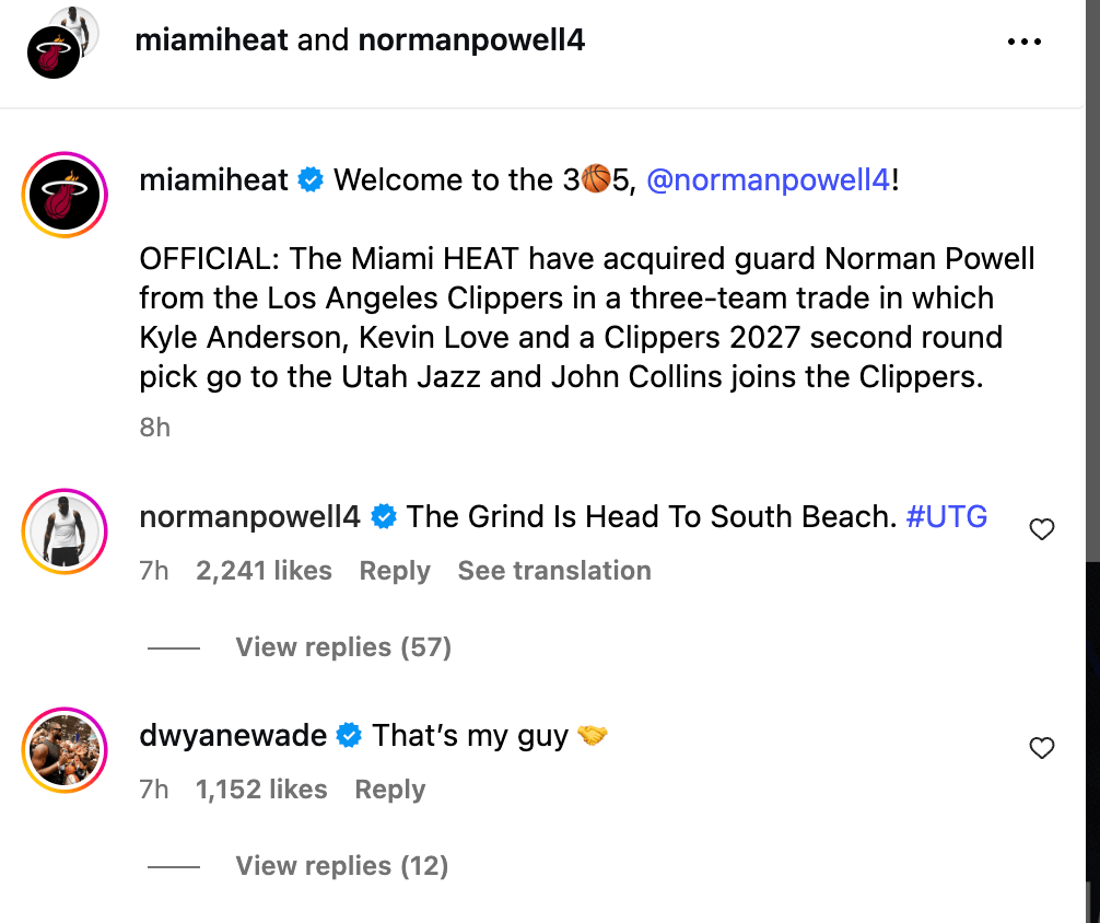 Commentary by Dwyane Wade